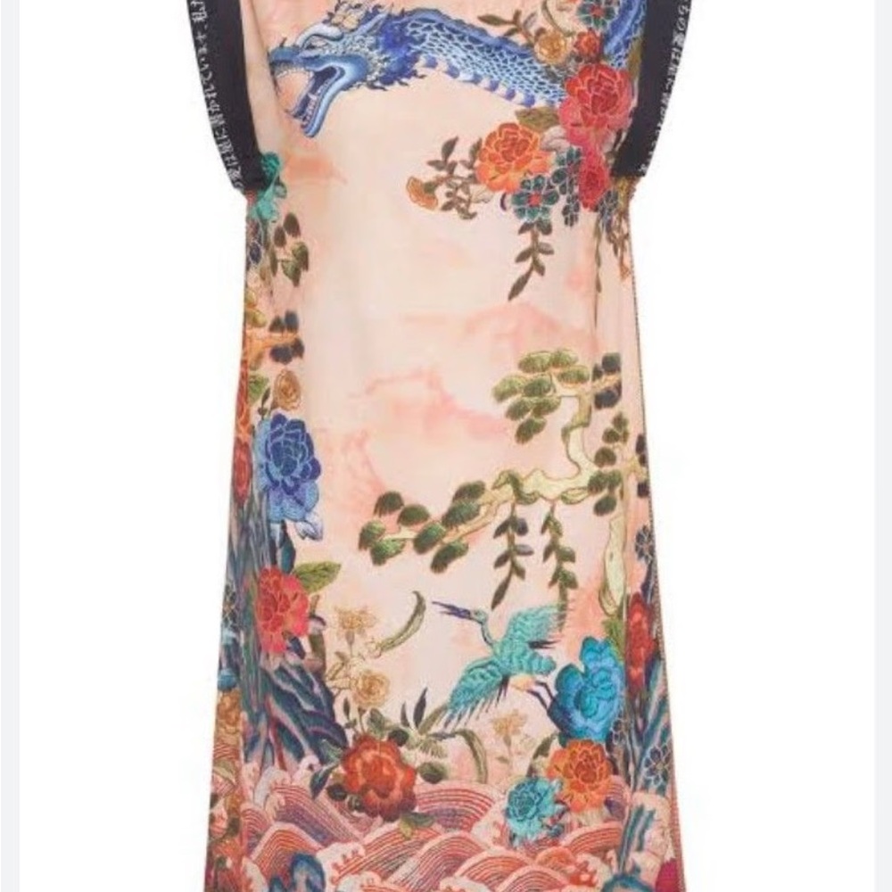 FARM Rio Vibrant Floral Mini Dress